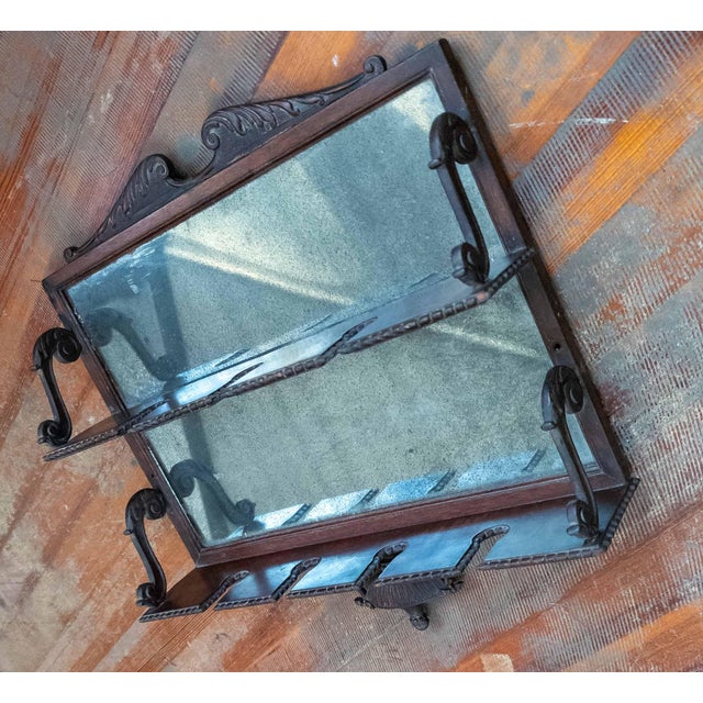 19th Century English Georgian Style Wine Glass or Pipe Rack For Sale - Image 13 of 18