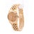 Mid-Century Modern Vintage Rolex Op Date 34mm 14k Gold Champagne Dial Watch For Sale - Image 3 of 13