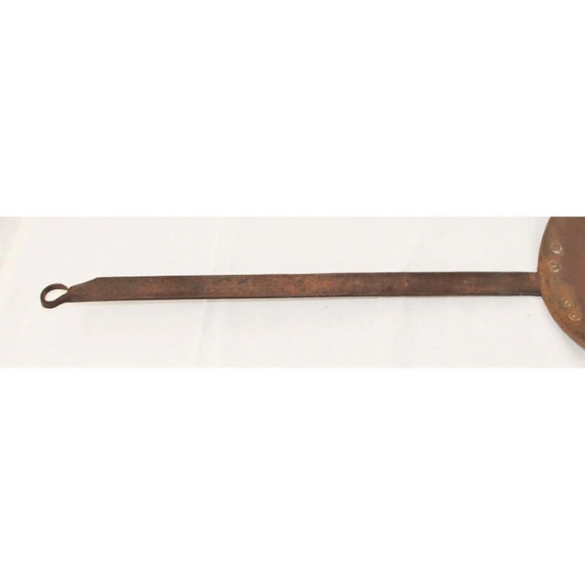 Metal Antique Early 19th Century Handmade Copper Cooking Utensil For Sale - Image 7 of 8