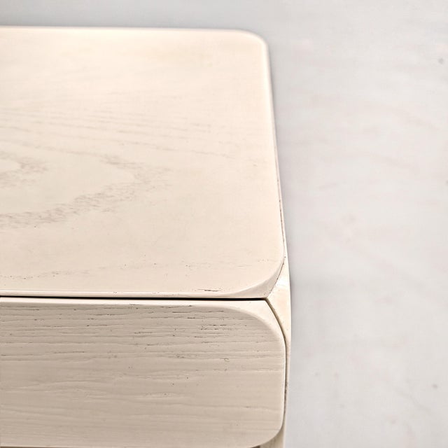 White Bedside Table by Derk Jan De Vries for Maisa, 1970s For Sale - Image 6 of 17