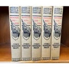 Complete 5-volume set of the "American Fights and Fighters" series by Cyrus Townsend Brady, published in 1909 by...