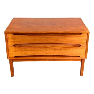 Vintage Teak Chest of Drawers by Arne Vodder For Sale