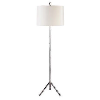 Jonathan Adler Meurice Silver Floor Lamp For Sale