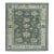 Turkish Oushak Square Rug 5'3" x 5'10" #17042 For Sale