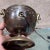 Metal Sculptural Brass Urn Table Lamp Style of Fontana Arte, Mid-Century Italy For Sale - Image 7 of 10