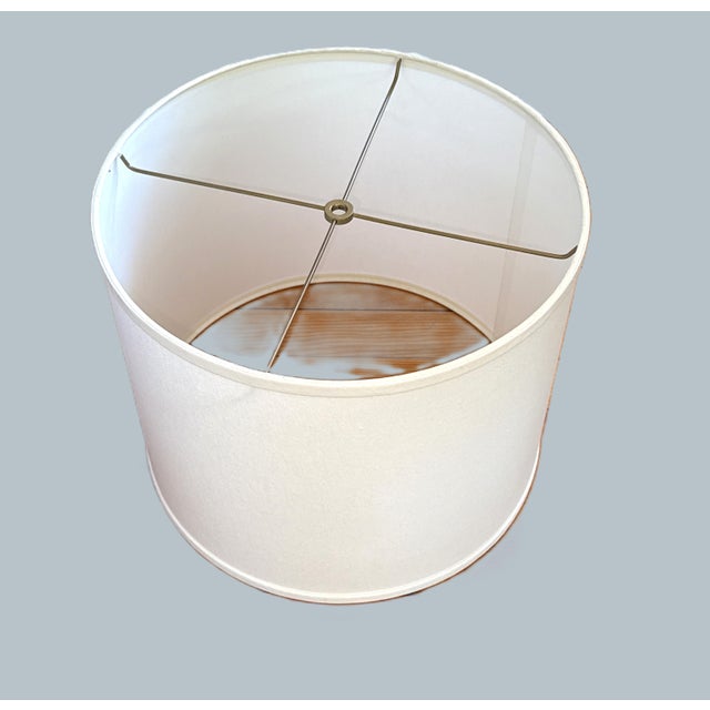 Palecek Ridge Lamps - Original Lamp Shades, Harps & Finials - A Pair For Sale - Image 9 of 10