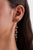 These modern chain drop earrings feature 3.3 carats of multi sapphires, set in 14K yellow gold. Each sapphire measures...