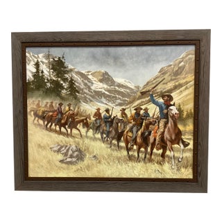 Harry Schaare (1922-2008) "Revenge of the Mountain Man" 1988 For Sale