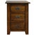 Mission Quarter Sawn Oak 3-Drawer Nightstand | Walnut For Sale - Image 9 of 12