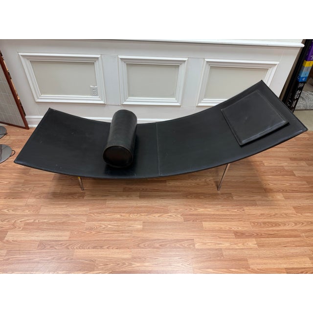 Elevate your living space, primary suite, or gallery with the breathtaking Axent Chaise Lounge, designed by Giuseppe...
