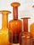 Amber Floor Vase Vases by Otto Brauer for Holmegaard, Denmark, 1960s, Set of 4 For Sale - Image 12 of 13