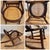 Last Call! Vintage Victorian Mahogany and Cane Rocking Chair For Sale - Image 9 of 10