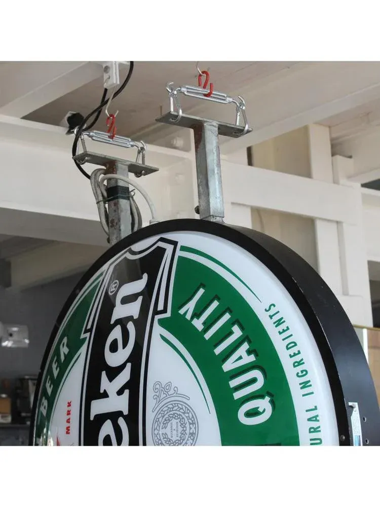 Double-Sided Heineken Illuminated Sign, 1980s | Chairish