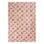 1980s Rose Ground Vintage Classic Continental Design European Needlepoint Rug For Sale