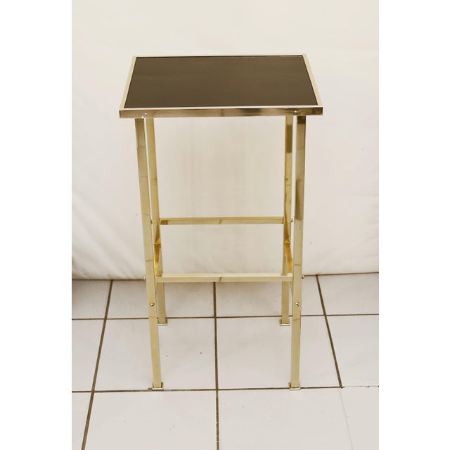 Art Nouveau Brass Table, 1890s For Sale - Image 3 of 5