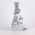 Figurine No. 93 in Green and Pink Ceramic with Floral Motif by Bjørn Wiinblad For Sale - Image 6 of 10