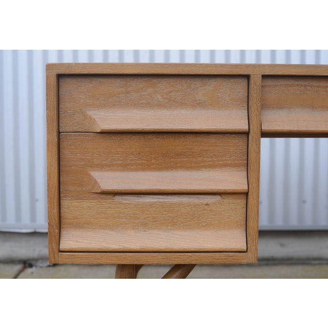 Brown Mid Century Jack Van Der Molen for Jamestown Lounge Company Desk For Sale - Image 8 of 18