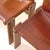 Afra & Tobia Scarpa Cognac Colored "Monk" Leather Dining Chairs for Molteni 1974 - Set of 6 For Sale - Image 15 of 15