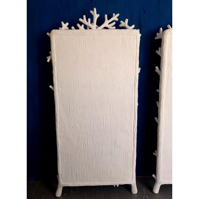 Late 20th Century Twig Mirrors Attributed to John Dickinson - a Pair For Sale - Image 10 of 13