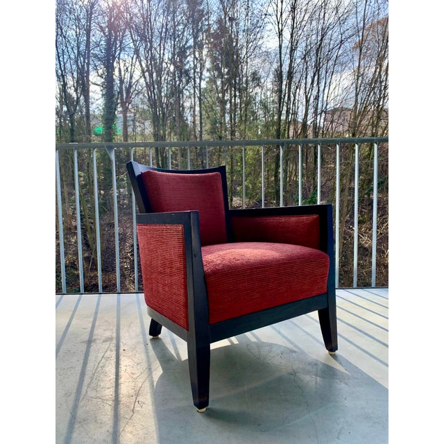 Art Deco Lounge Chairs from the Bielefeld Workshops, 1990s, Set of 2 For Sale - Image 15 of 18