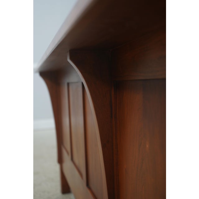 Stickley Arts & Crafts Cherry Mission Style Sofa For Sale - Image 14 of 18