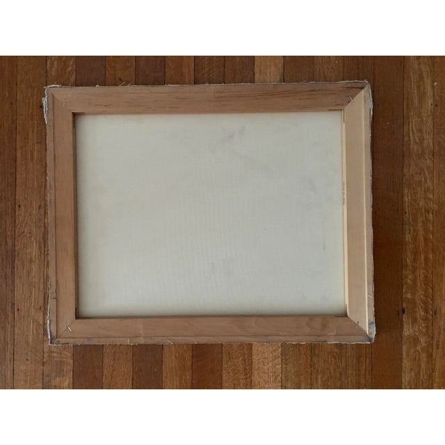 Abstract White and Black Painting Chairish