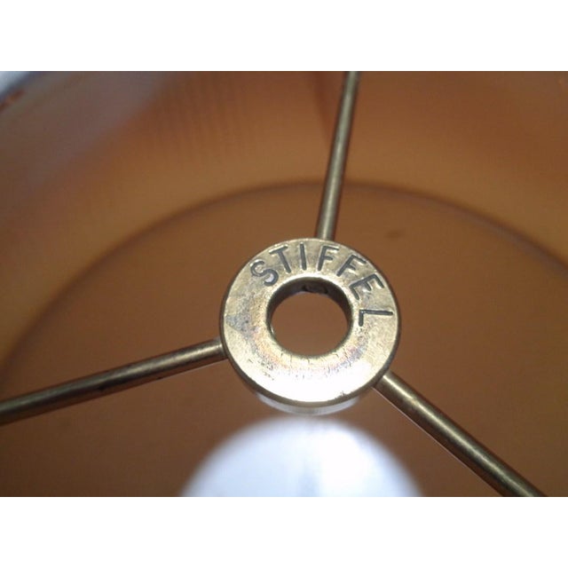 1970's Stiffel Table lamp shades ~A Pair | Chairish