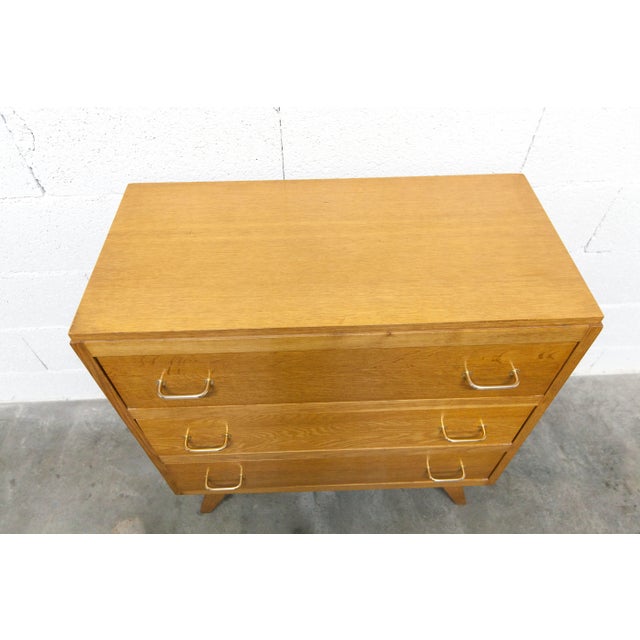Vintage Chest of Drawers with Compass Feet, 1960s For Sale - Image 4 of 18