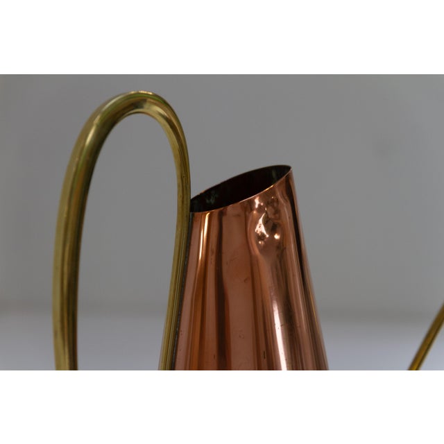 Metal Watering Can in Brass and Copper by Carl Auböck for Illums Bolighus, 1950s For Sale - Image 7 of 14