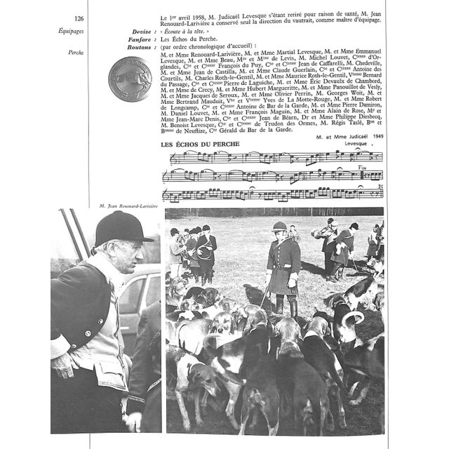 Paper "Venerie Aujourdhui" 1975 Bouessee, Joel, Dormeuil, Ashley, and Tremblot De La Croix, H. For Sale - Image 7 of 10