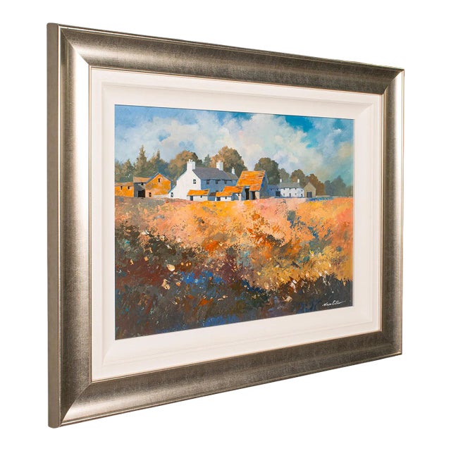 2000's Contemporary Framed Landscape Painting For Sale