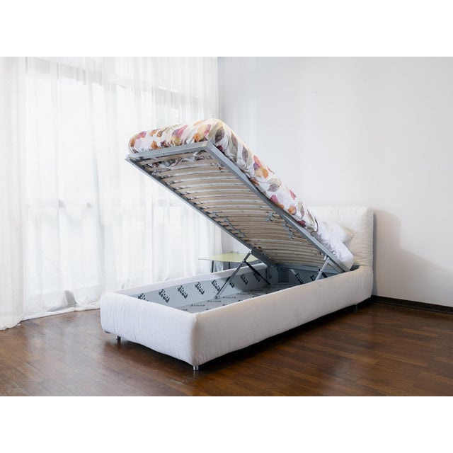 Merkurio Single Bed by Rodolfo Dordoni for Flou, 2010 For Sale - Image 13 of 13