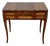 1890s Antique French Louis XV Walnut & Satinwood Coiffeuse Makeup Vanity Desk For Sale