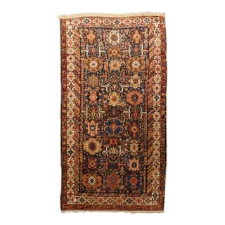 1900 Antique Caucasian Gallery Rug For Sale