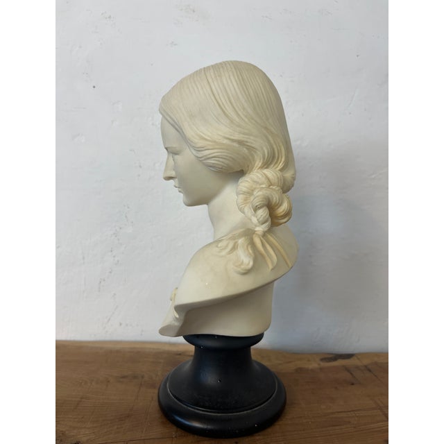 Vintage Classical Bust of a Lady by Arnoldo Giannelli, Italy, 1980s For Sale - Image 16 of 18