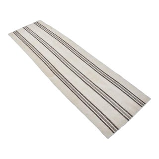 Vinatge Anatolian Stripe Kilim Runner For Sale