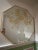 Octagon Brass Etched Floral Mirror, Circa 1970 For Sale In New York - Image 6 of 10