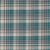 Sanderson Bryndle Check Fabric in Chasm - a Sample For Sale