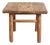 Antique Rustic Square Side Table, 1920s For Sale