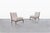 Widdicomb Vintage Walnut Slipper Lounge Chairs by t.h. Robsjohn-Gibbings for Widdicomb For Sale - Image 4 of 14
