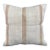 Turkish Hemp Pillow Cushion Natural Beige Rust Pillow Cushion Cover 24x24 For Sale