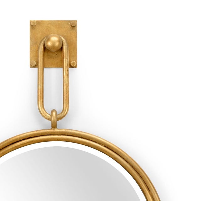 Open up your space while adding style with grenada mirror. This versatile mirror features an antique gold leaf finish on a...