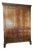 Antique Georgian Wardrobe in Mahogany, 1700s For Sale