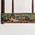 Boho Chic Antique Luggage Rack With Vintage Swan Embroidered Ribbon | Antique Butler's Table | Folding Suitcase Stand For Sale - Image 3 of 13