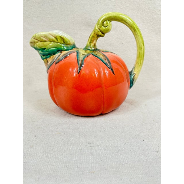 Vintage Tomato Pitcher For Sale - Image 4 of 8