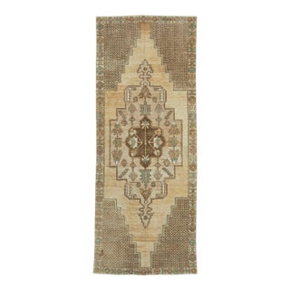 Turkish Vintage Rug 4'5" x 11'4" #20788 For Sale