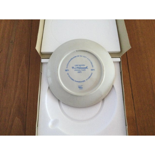 Goebel Hummel1971 First Editon Annual Plate 100th Anniversary Commerative