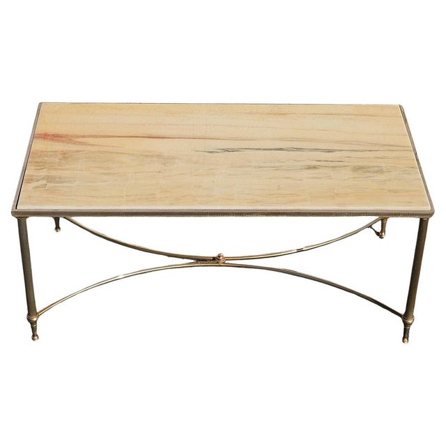 Vintage Marble Coffee Table from Maison Jansen For Sale - Image 18 of 18