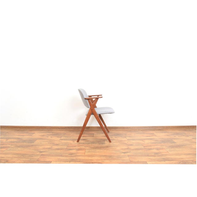 Mid-Century Modern Mid-Century Modern Swedish Oak Chair from Broderna Johansson, 1960s For Sale - Image 3 of 12