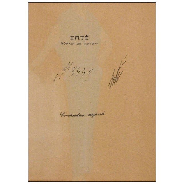 Erté Early 20th Century Charisse, Erté For Sale - Image 4 of 6
